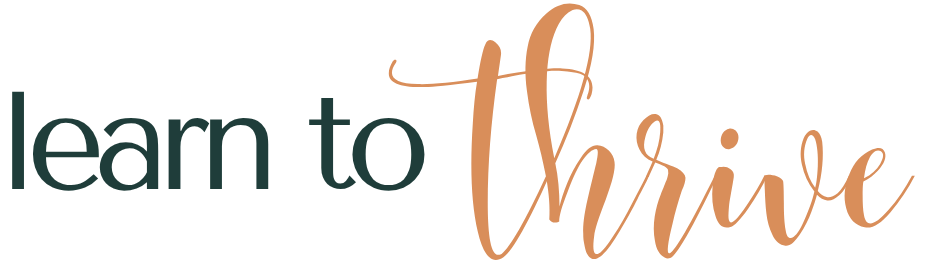 Learn to thrive - Header logo